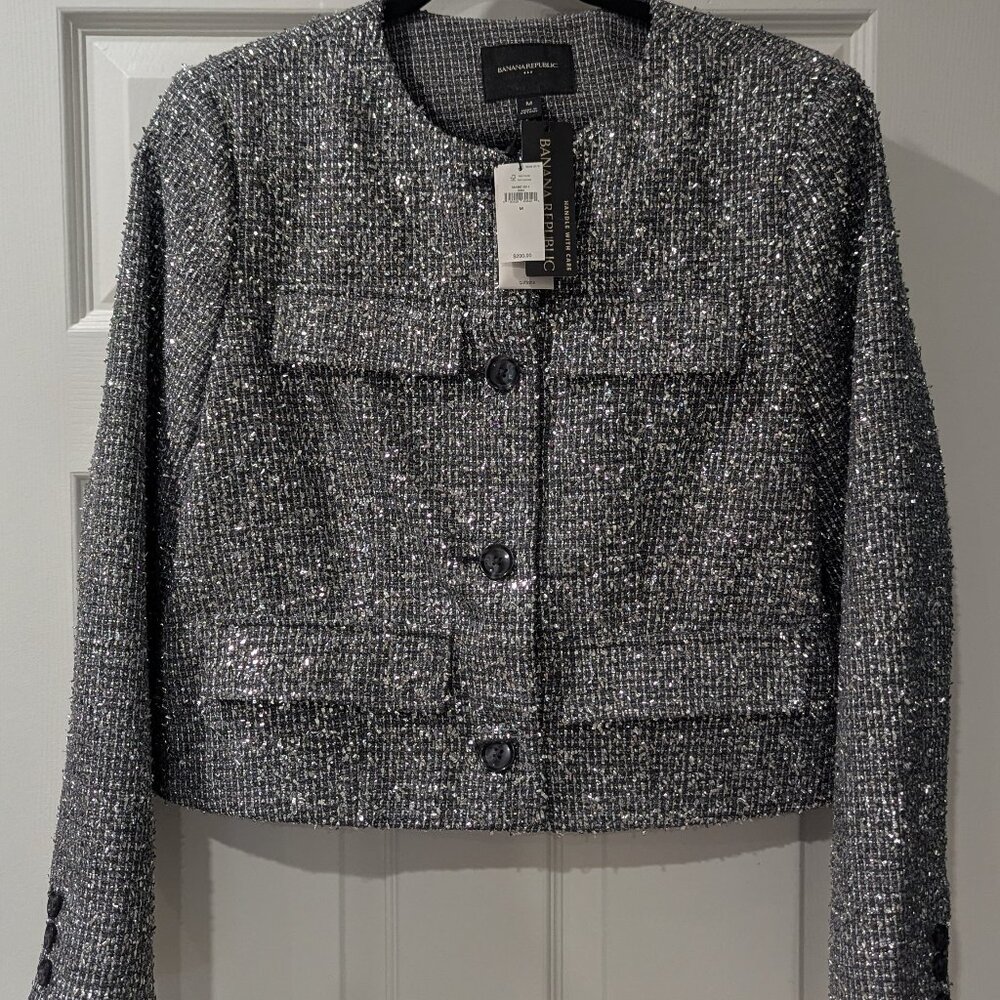 Metallic Tweed jacket